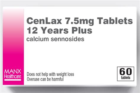 Manx Healthcare Launches Senna Based Laxative Cenlax 7 5mg Tablets C D