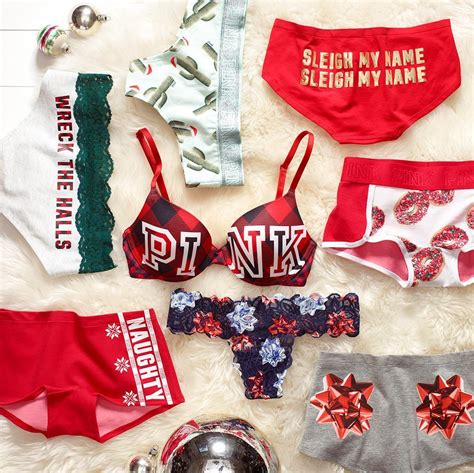 Victoria S Secret Pink Releases New Christmas Styles