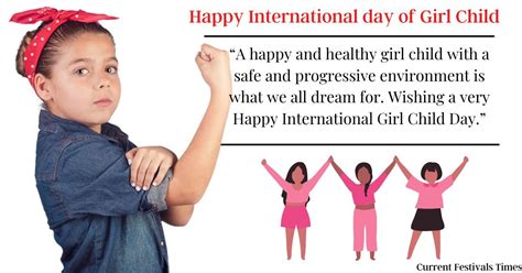 international girl child day messages quotes