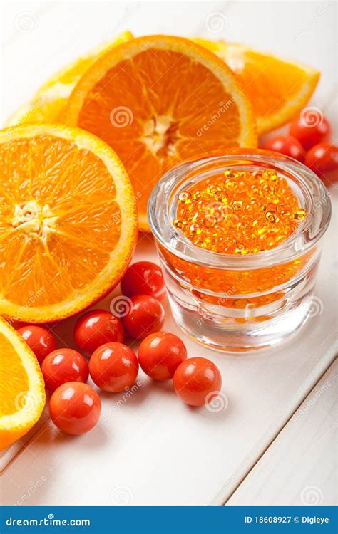 fruit spa stock image image  cosmetic freshness orange