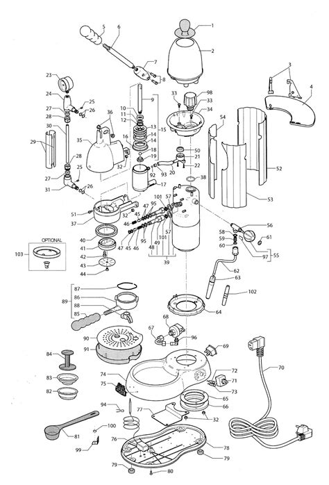 keurig parts diagram schematic wiring