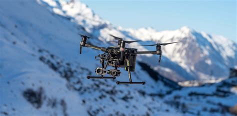 drone technology benefits  worlds largest ski area