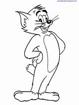 Tom Cat Poze Jerry Stylish Coloring Pages sketch template