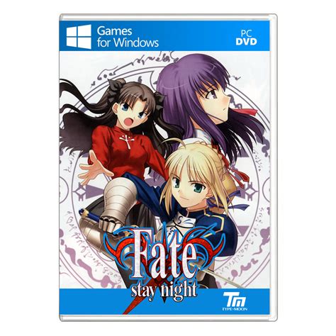 fate stay night english uncut visual novel pc game type moon video games