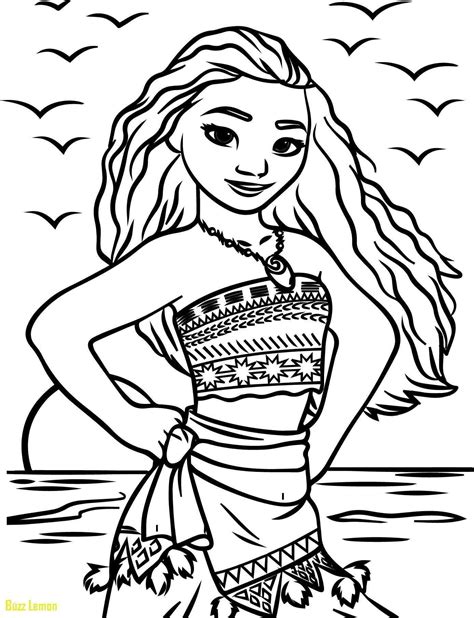 excellent picture  moana coloring pages  davemelillocom