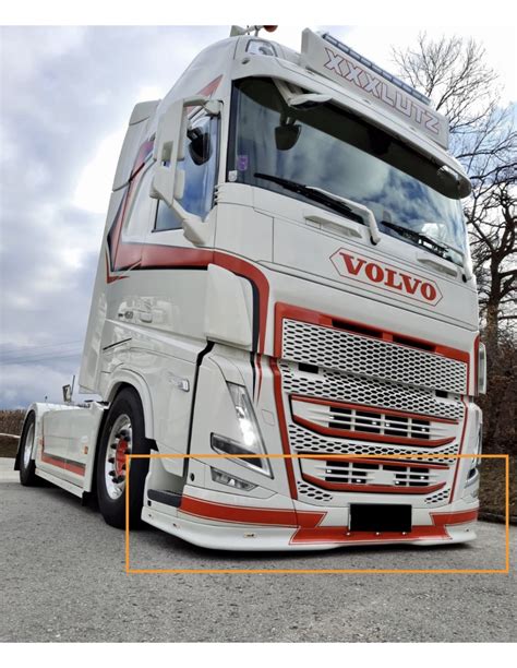 gfk front spoiler passend fuer volvo  fh