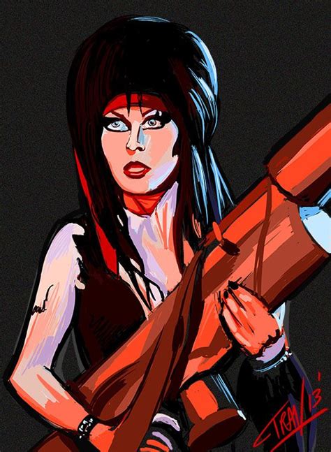 Day 29 Doodle From My “31 Days Of Halloween” Sketch Project Elvira