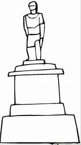 Sculpture Coloring Pages Getcolorings Soldiers sketch template