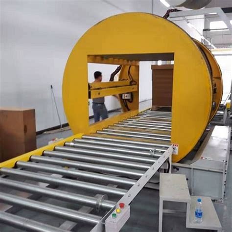 fully automatic inline pallet inverter machine