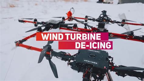 aerones wind turbine cleaning drone interview youtube