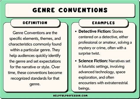 genre conventions explained