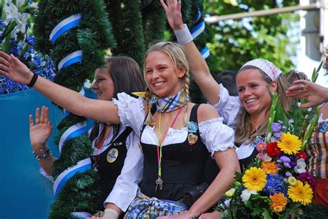 Oktoberfest And Now For Beer Beer More Beer And Women In Dirndl’s