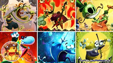 rayman legends   levels   stages p youtube