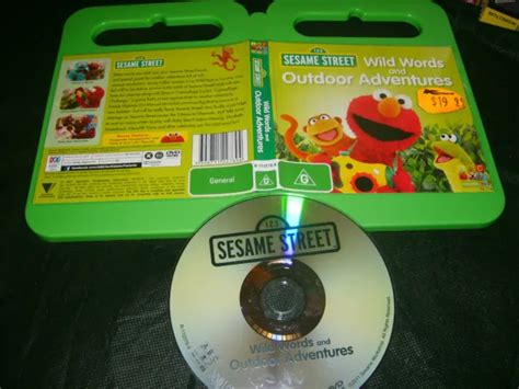 sesame street wild words outdoor adventures  abc  kids issue dvd  picclick