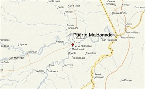 puerto maldonado location guide