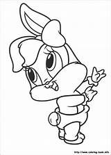 Bugs Bunny Baby Coloring Pages Getcolorings sketch template