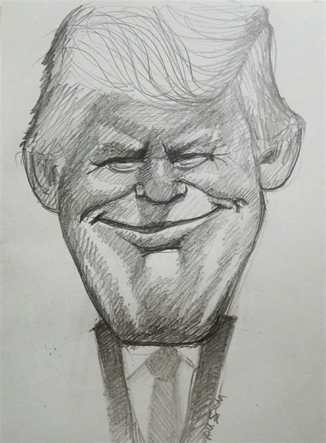 pin  donald trump caricature collection