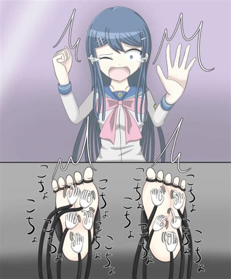 maizono sayaka tickled feet  lucas  deviantart
