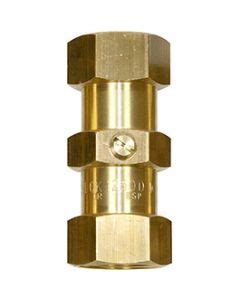 aqua check wras approved double bsp female check  return valves