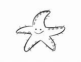 Starfish Drawing Star Outline Coloring Fish Pages Clipart Cartoon Kids Template Cliparts Clip Shooting Pencil Library Printable Paintingvalley Use Children sketch template