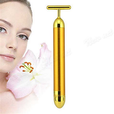 golden pulse beauty bar 24k facial massager japan in toiletry kits from