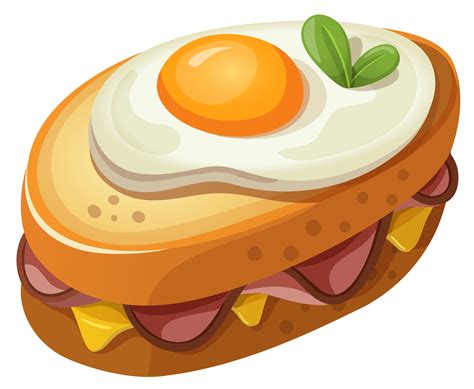 sandwich  egg clipart vector picture clipartingcom