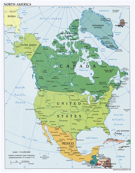 landkarten von nordamerika weltkartecom karten und stadtplaene der welt