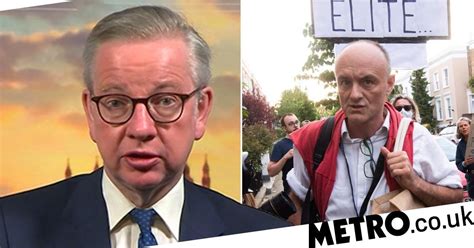 michael gove says dominic cummings is a man of honour and