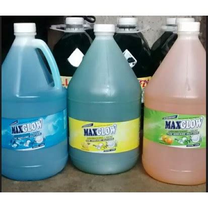 max glow dishwashing liquid  gallon shopee philippines