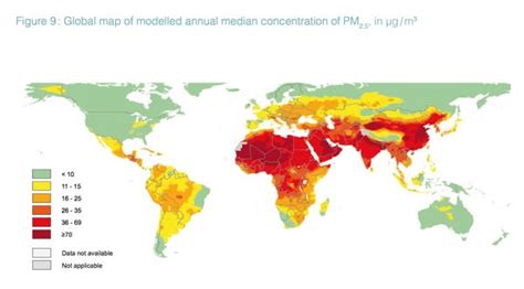 countries with the worst air pollution