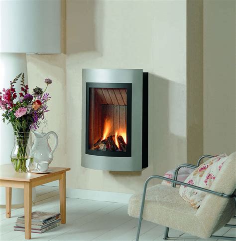 gas heating stove  fire ligero thermocet bv wall mounted