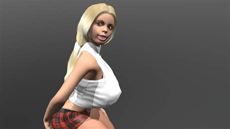 girl 1 3d model by thecheeseman [2bc5615] sketchfab