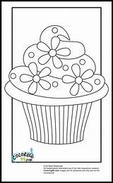 Coloring Cupcake Pages Printable Cupcakes Kids Adult Colouring Sheets Template Birthday Food Muffin Ice Cream Zentangle Flowers Drawings Coloring99 Visit sketch template