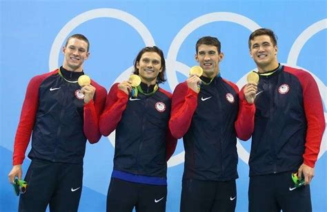 swimming phelps wins last relay gold as u s dominate