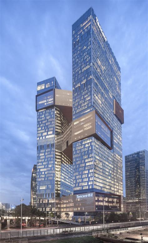 tencent seafront towers bh architects