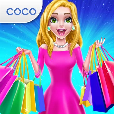 shopping mall girl dress  style game  coco play