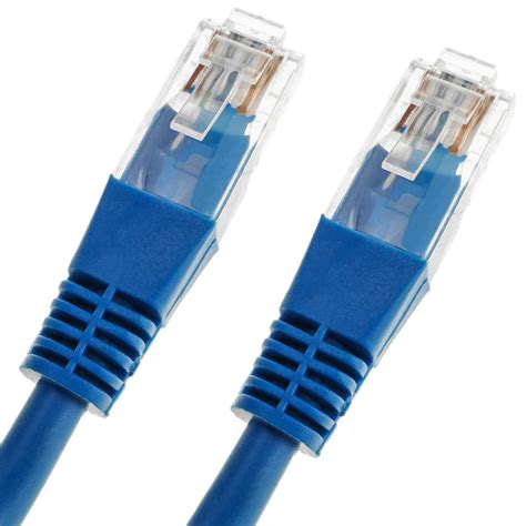 ethernet cable  utp cate blue cablematic