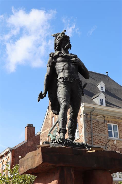 la statue dambiorix visit limburg