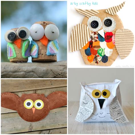 adorable owl crafts frugal fun  boys  girls