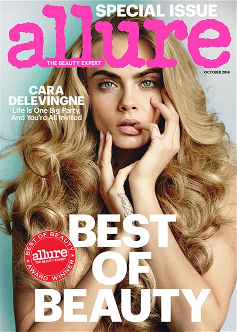 cara delevingne gets completely naked for allure magazine s annual best