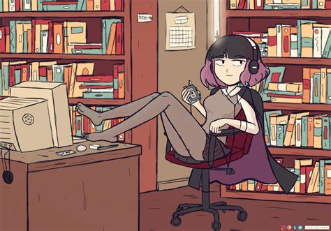 keetydrawsshes  goth librarian tumblr pics
