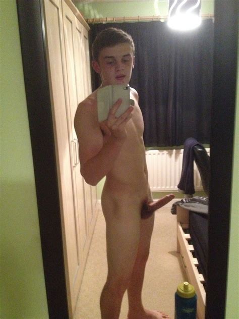 cute selfie lad gets naked fit males shirtless and naked