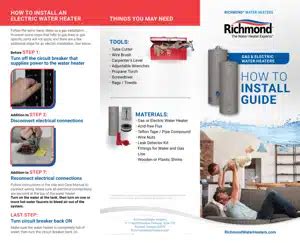 user manual richmond   essential  gallon  year manualsfile