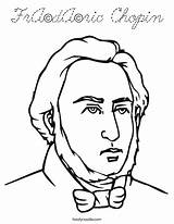 Chopin Coloring Cursive Frédéric Favorites Login Add Frederic sketch template