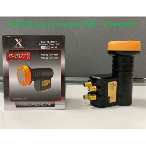 super high gain gold quad lnb  satellite tv ireland