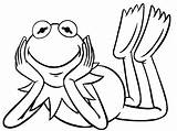 Kermit Coloring Frog Pages Muppets Piggy Miss Muppet Drawing Printable Smile Cartoon Wecoloringpage Animal Color Wanted Most Clipart Sawyer Tom sketch template