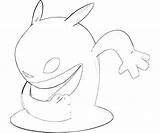 Blob Coloring Character Pages Printable sketch template
