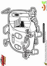 Caravane Roary Coloriage Rusty Racewagen Kleurplaten Kleurplaat sketch template