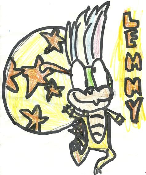 lemmy koopa drawing  koopalings fan art  fanpop