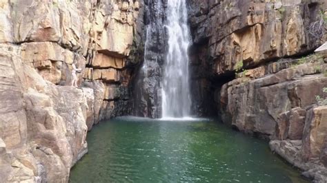 dji mavic pro drone nitmiluk national park waterfall nt aus youtube
